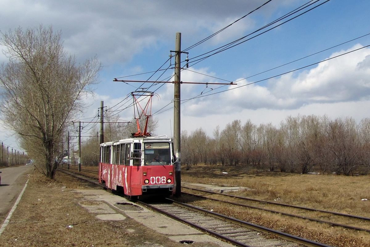 Усолье-Сибирское, 71-605 (КТМ-5М3) № 008