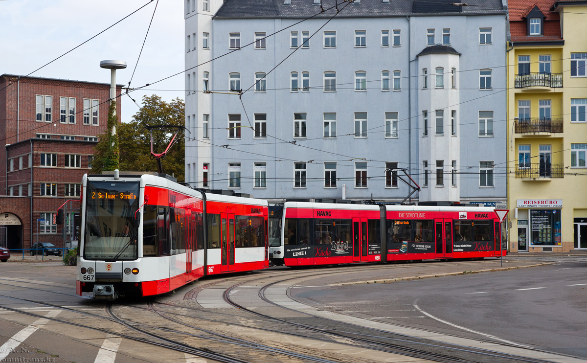 Галле, Bombardier MGT-K № 667