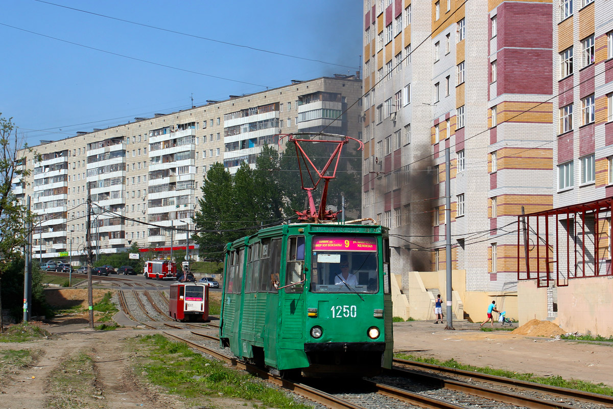 Казань, 71-605 (КТМ-5М3) № 1250 Казань, 71-605 (КТМ-5М3) № 1250