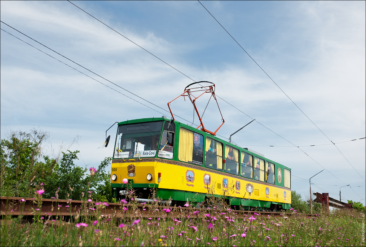 Киев, Tatra T6B5SU № 001