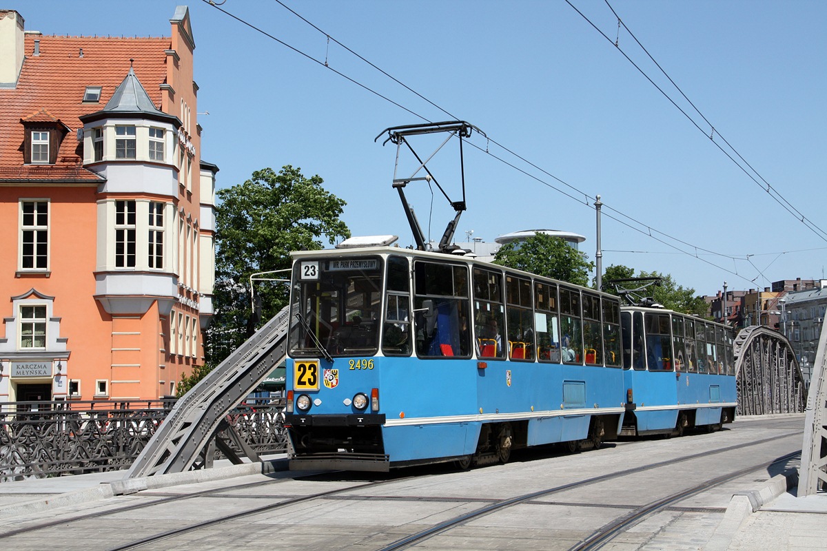 Вроцлав, Konstal 105Na № 2496