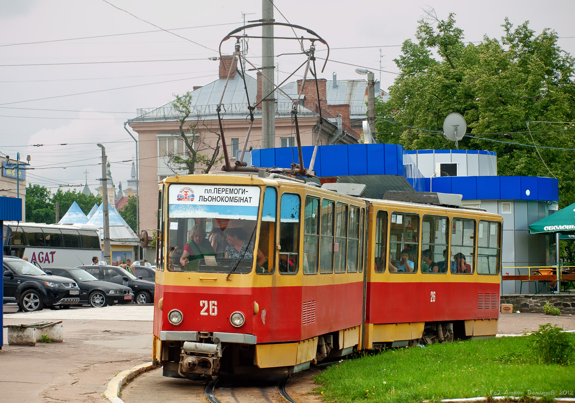 Jytomyr, Tatra KT4SU N°. 26