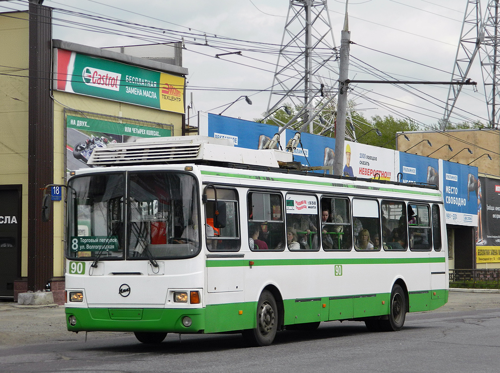 Ярославль, ЛиАЗ-5280 (ВЗТМ) № 90 Ярославль, ЛиАЗ-5280 (ВЗТМ) № 90