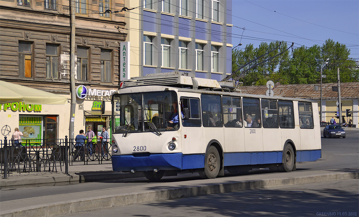 Санкт-Петербург, ВЗТМ-5284 № 2800