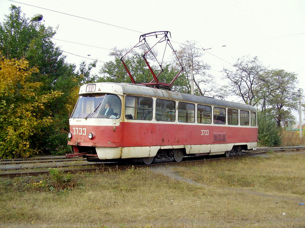 დონეცკი, Tatra T3SU (2-door) № 3733