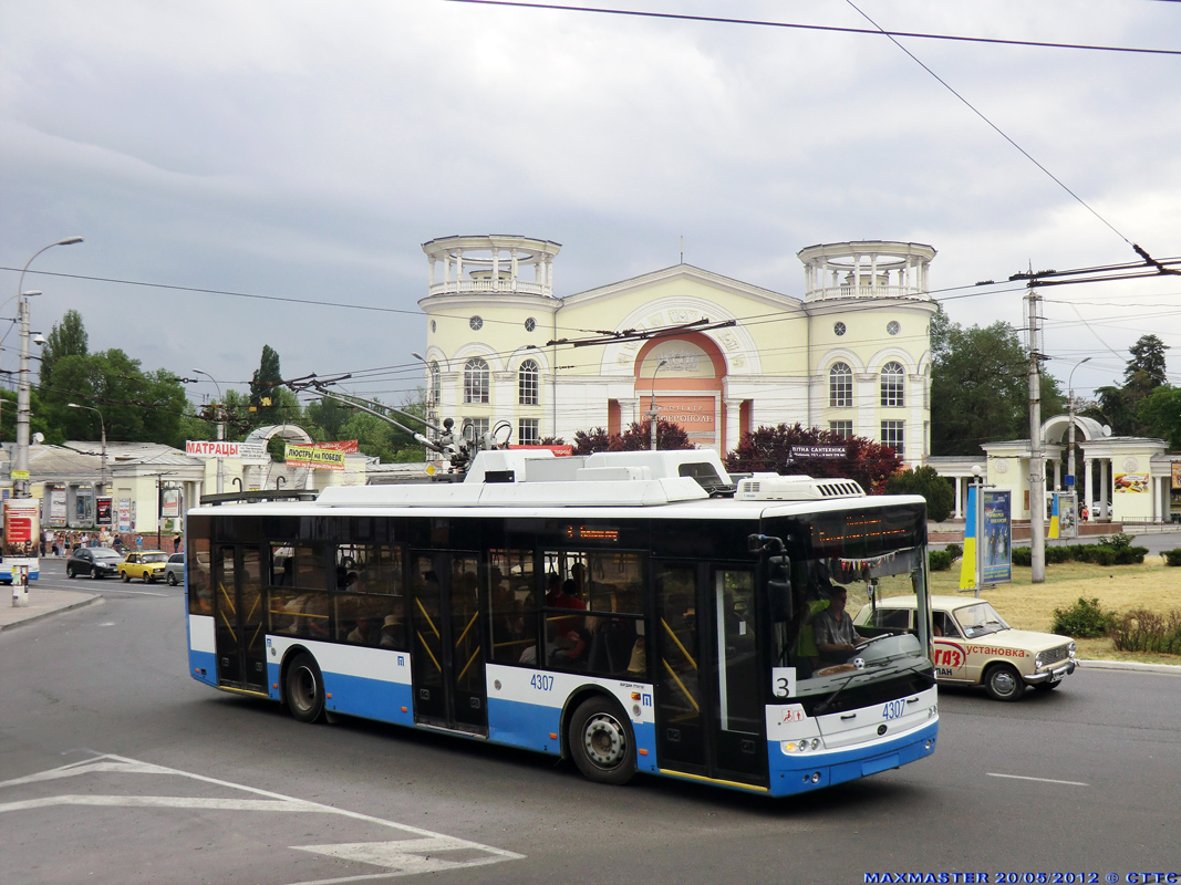 Крымский троллейбус, Богдан Т70110 № 4307