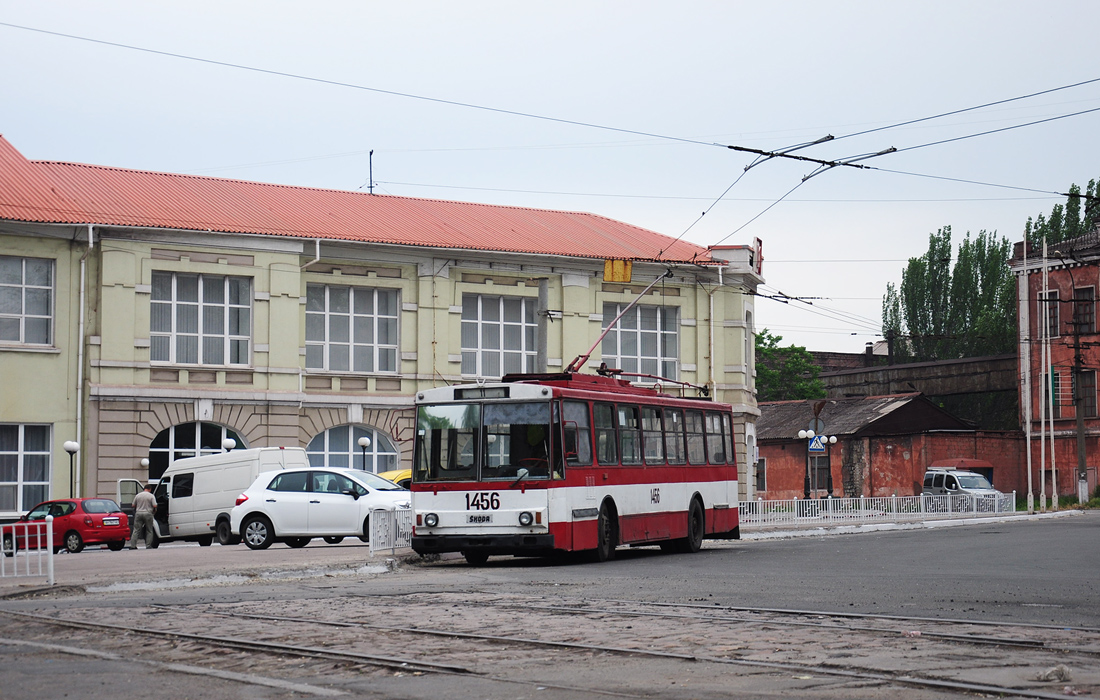 Мариуполь, Škoda 14Tr89/6 № 1456