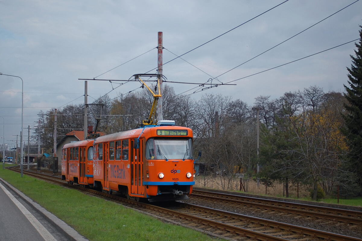 Острава, Tatra T3R.P № 1025