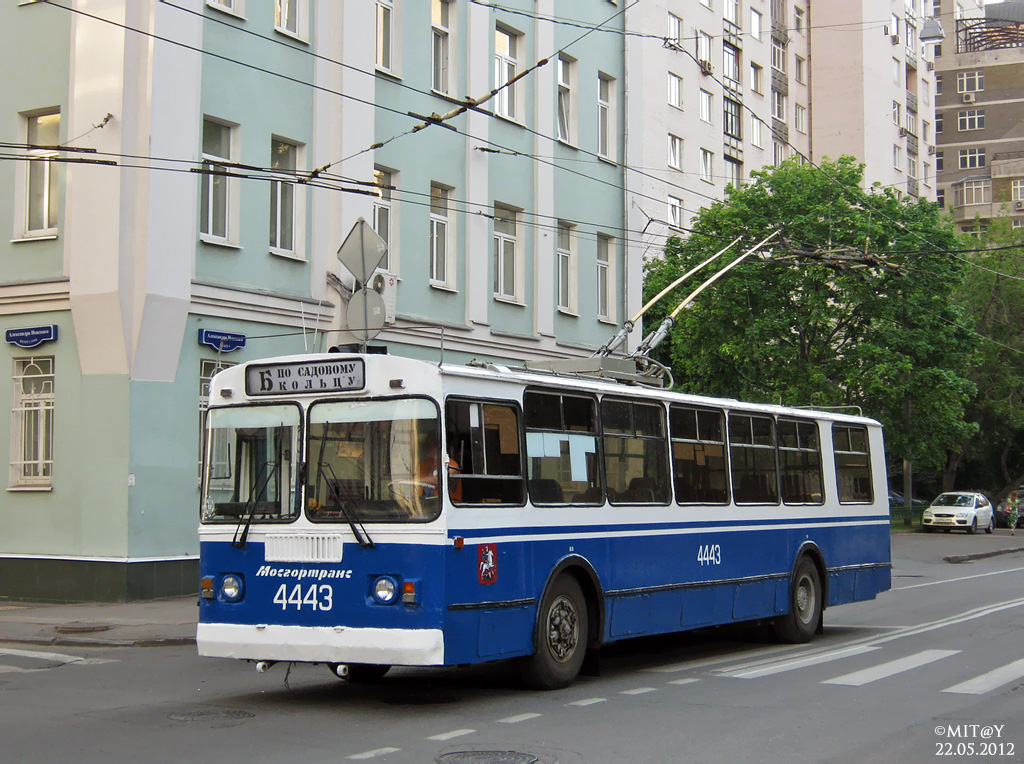 Москва, ЗиУ-682Г-014 [Г0Е] № 4443