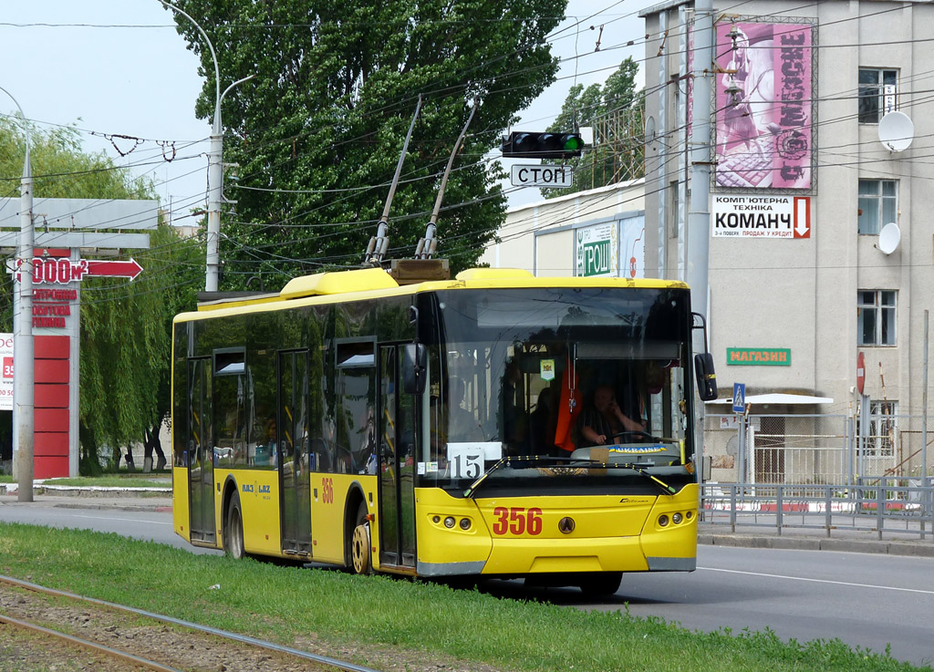 Винница, ЛАЗ E183D1 № 356