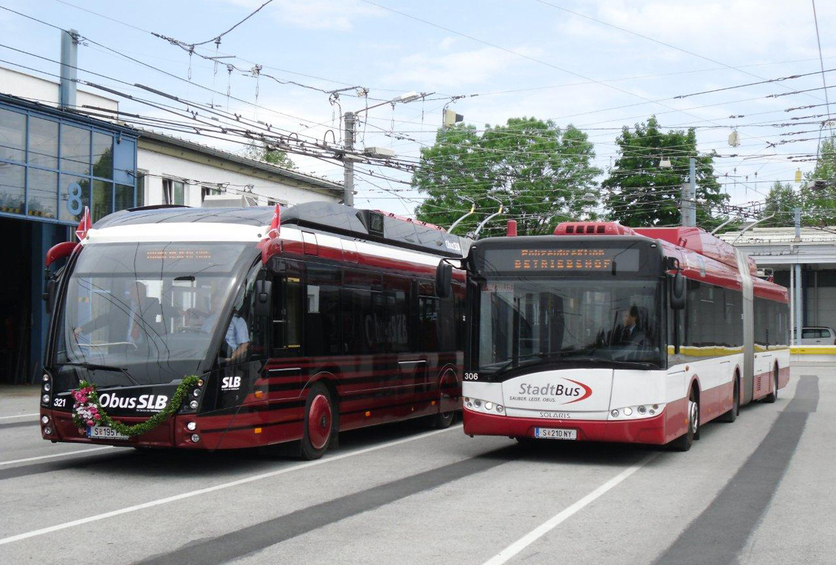 Зальцбург, Solaris Trollino III 18 AC MetroStyle № 321; Зальцбург, Solaris Trollino III 18 AC № 306