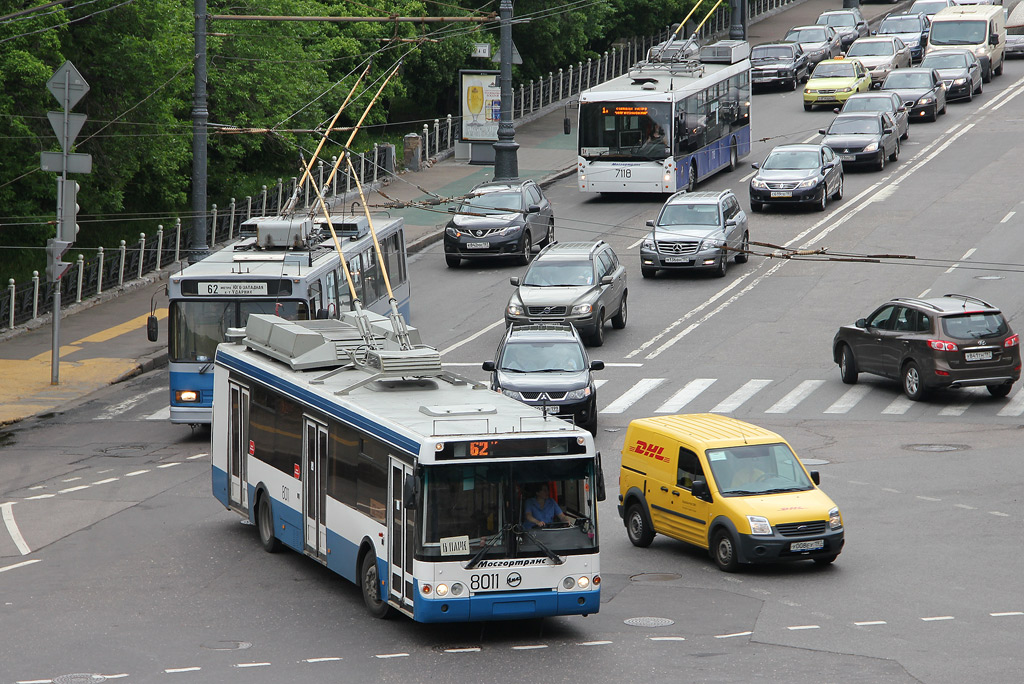 Москва, МТрЗ-52791 «Садовое Кольцо» № 8011