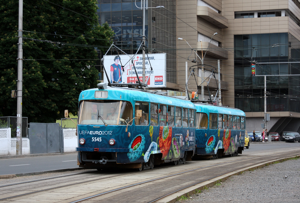 Киев, Tatra T3SU № 5545