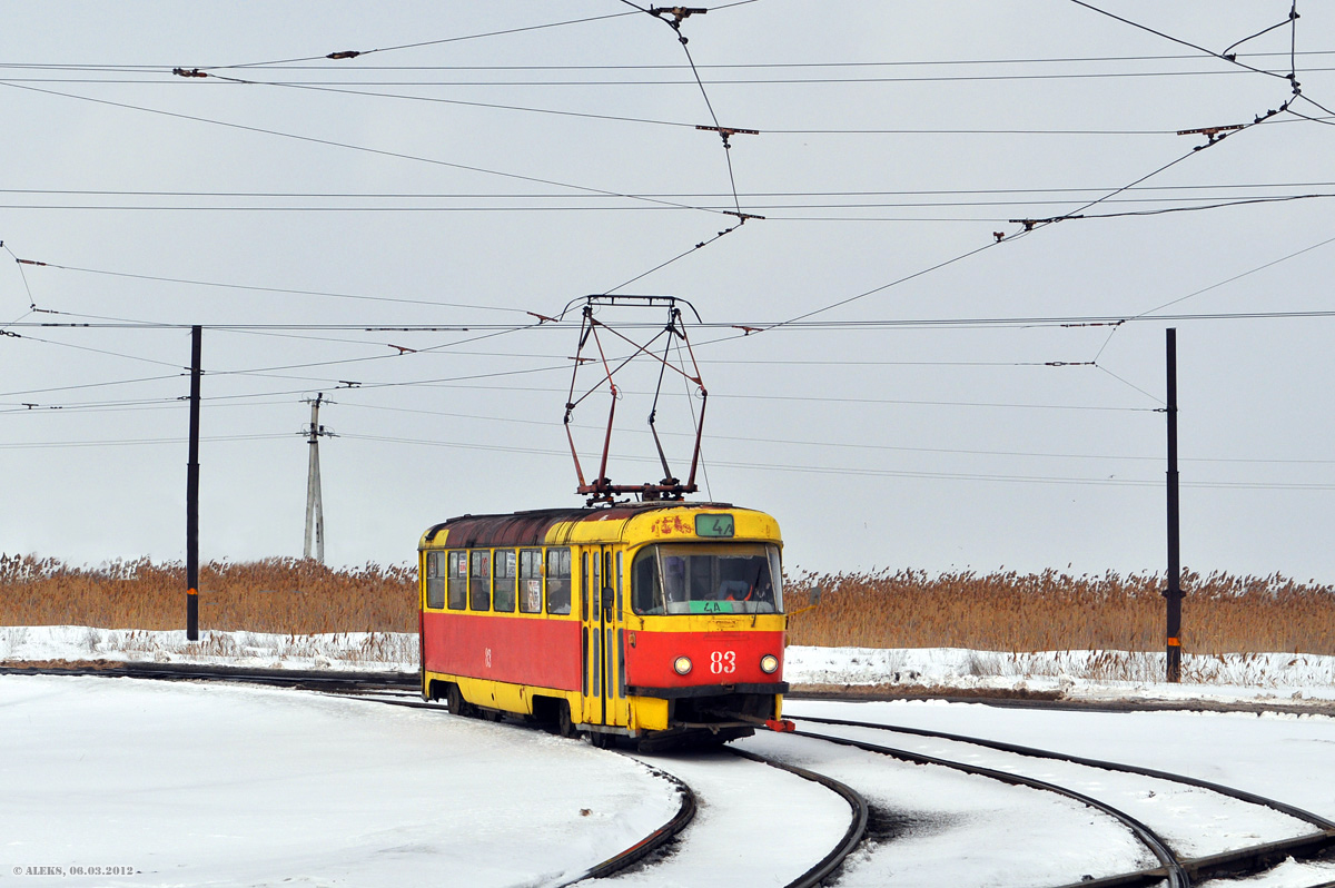 Волжский, Tatra T3SU (двухдверная) № 83