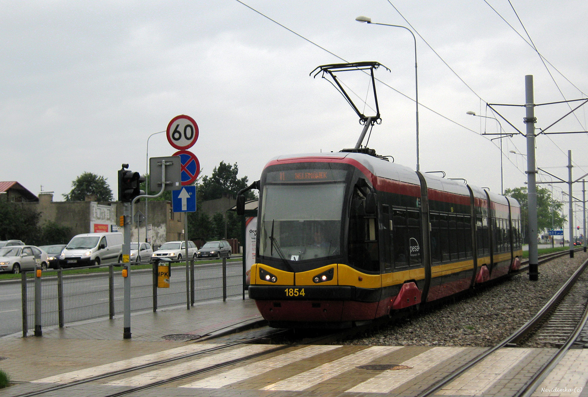 Лодзь, PESA Tramicus 122N № 1854