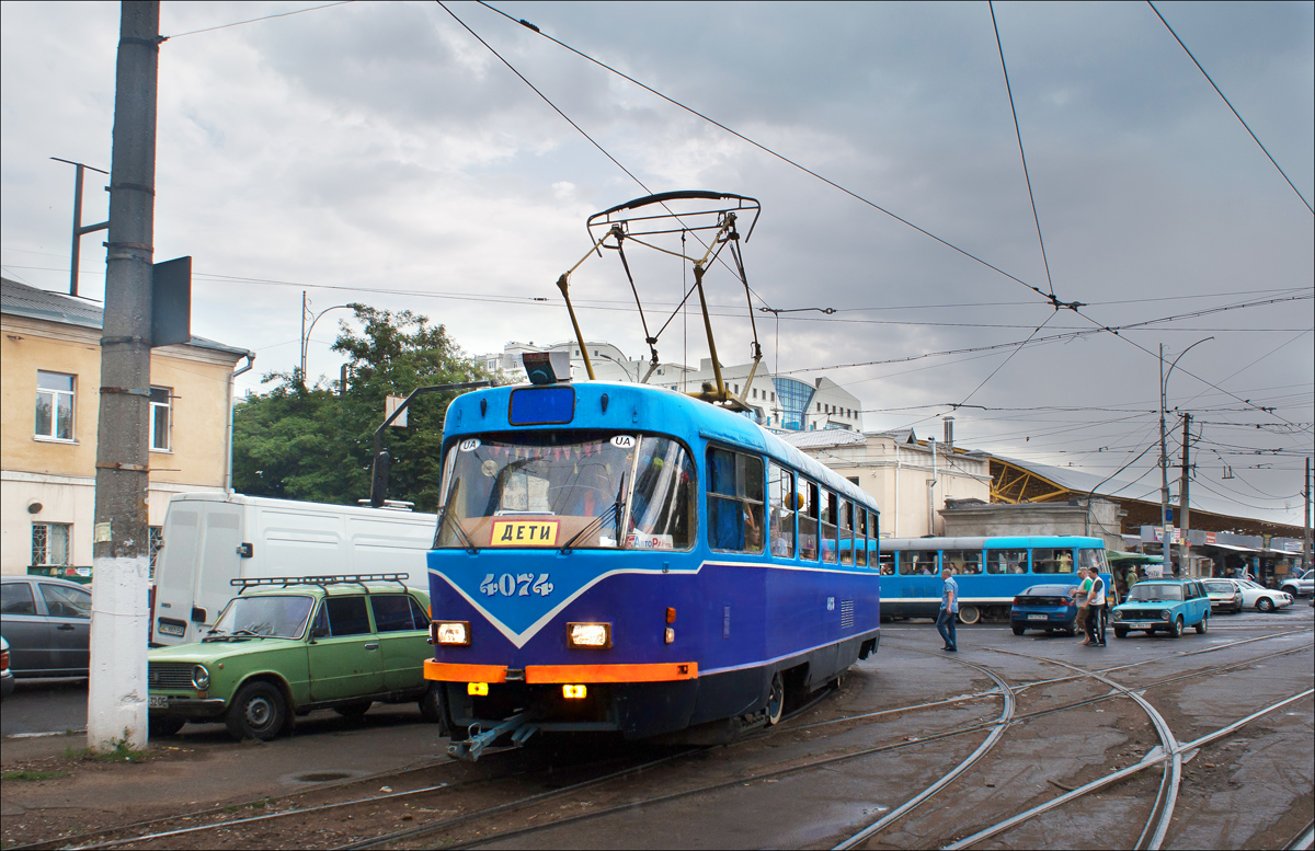 Одесса, Tatra T3SU № 4074