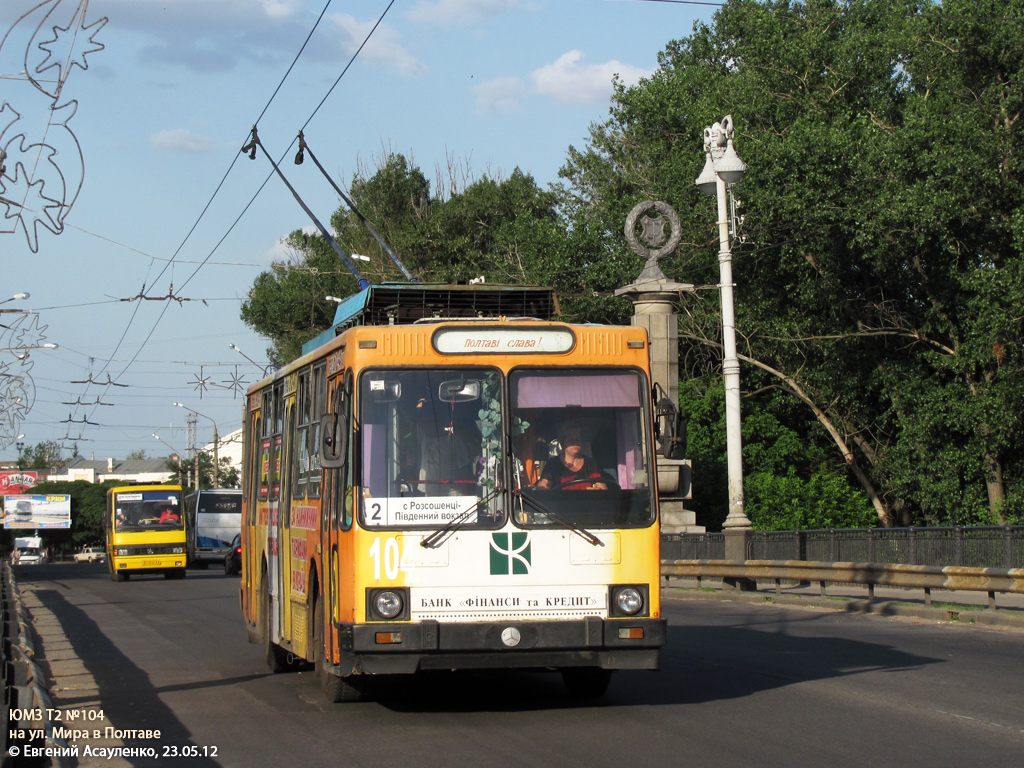 Полтава, ЮМЗ Т2 № 104