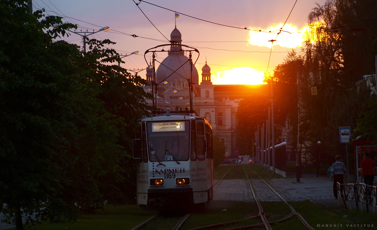 Львов, Tatra KT4D № 1169