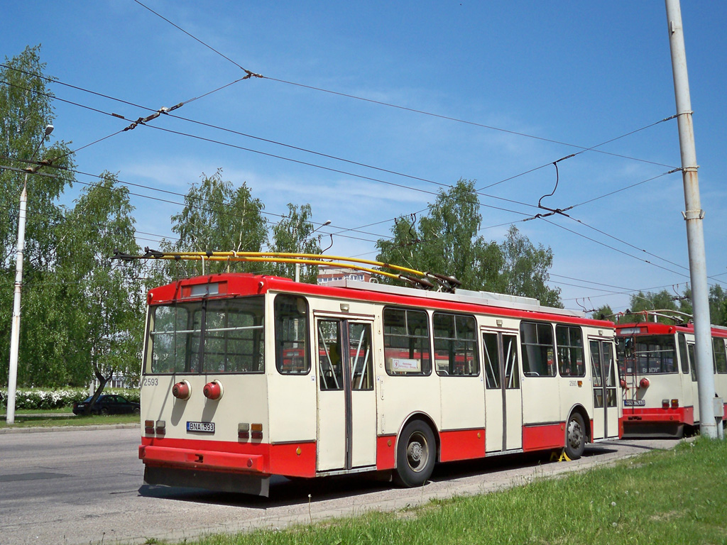 Вильнюс, Škoda 14Tr13/6 № 2593