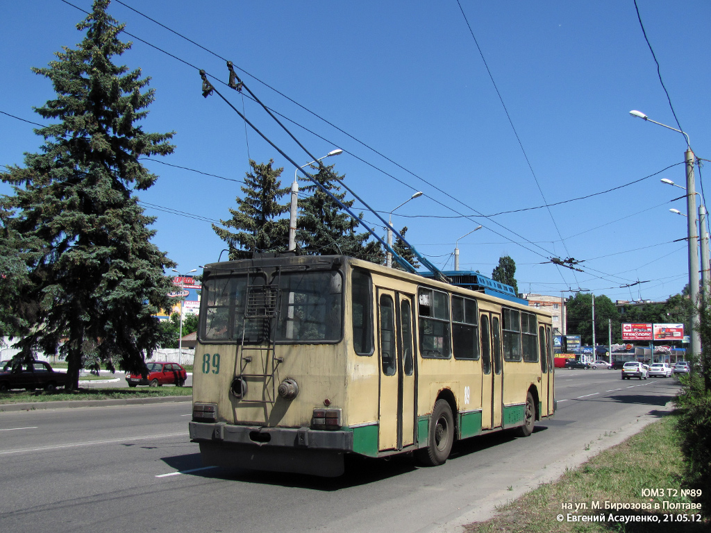 Полтава, ЮМЗ Т2 № 89
