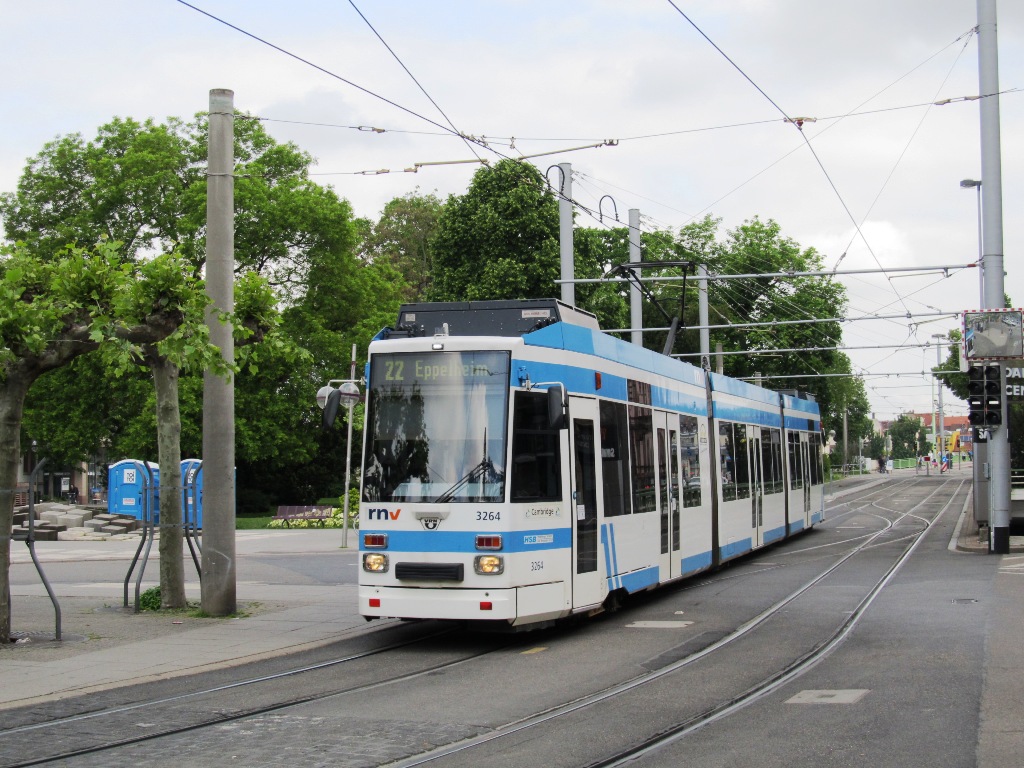 Рейн-Неккар, Duewag MGT6D № 3264