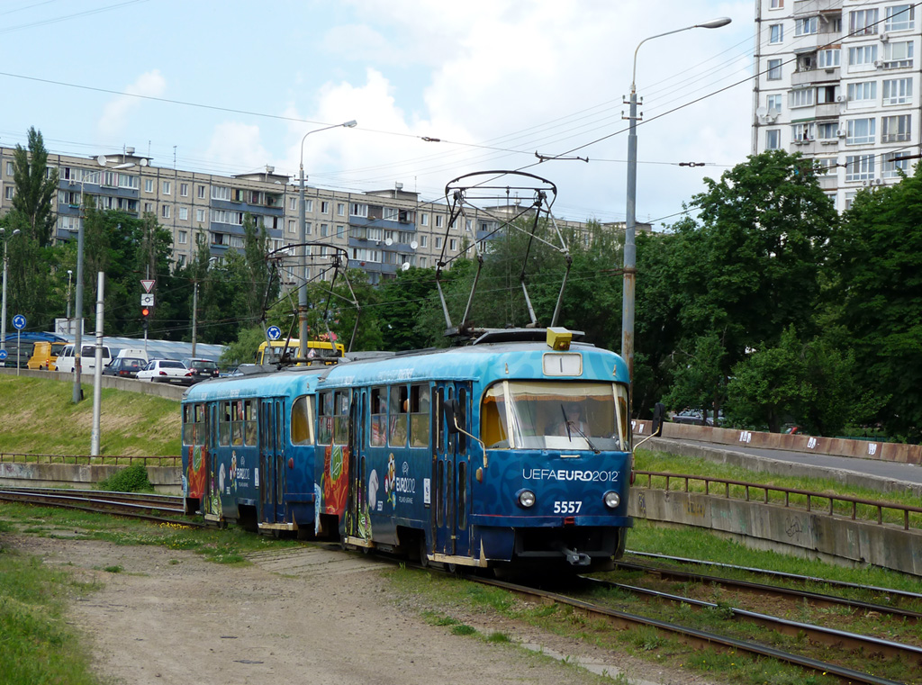 Киев, Tatra T3SU № 5557