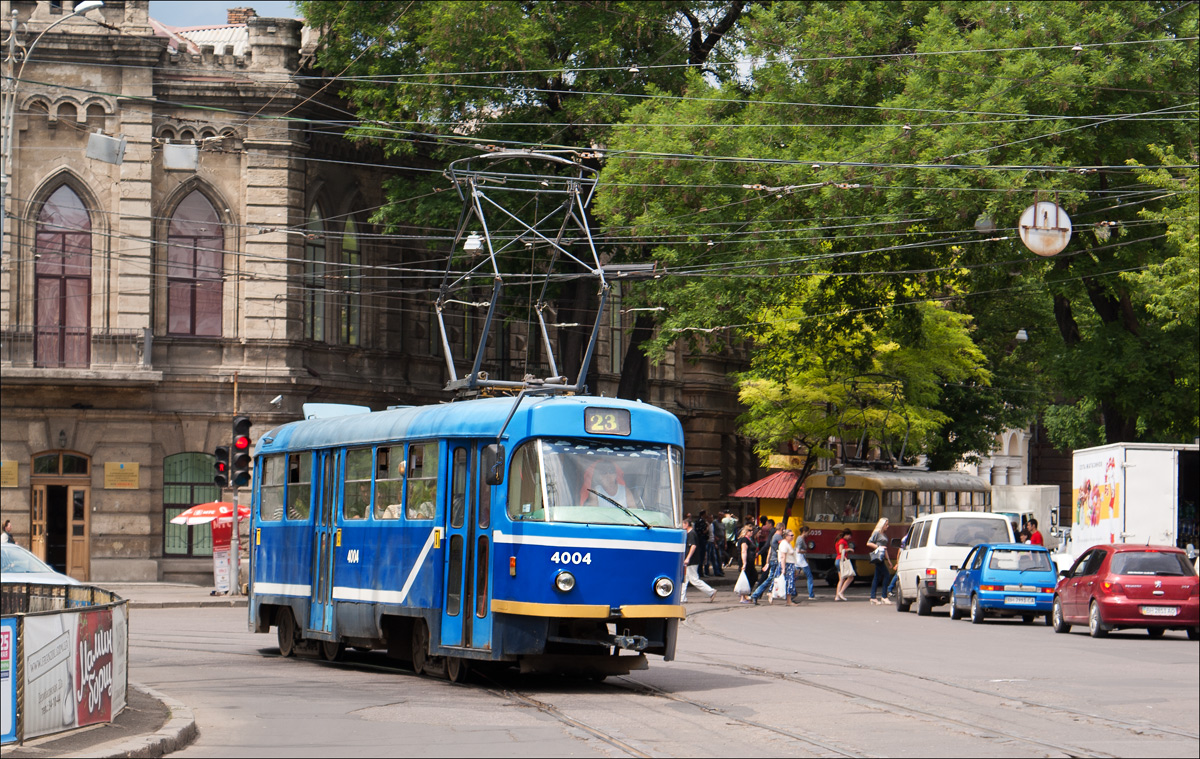 Одесса, Tatra T3R.P № 4004