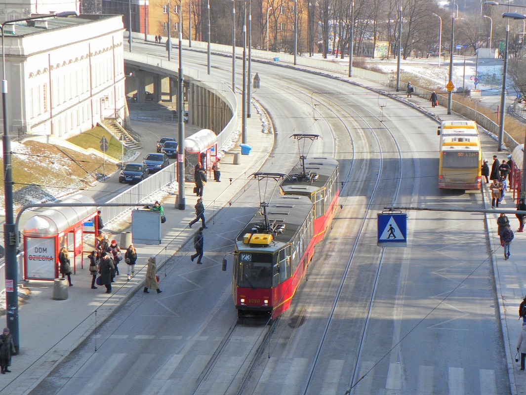 Варшава, Konstal 105N2k № 2020