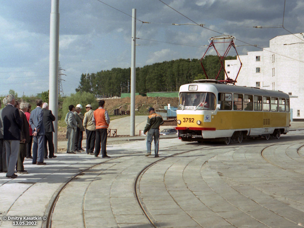 Москва, Tatra T3SU № 3792