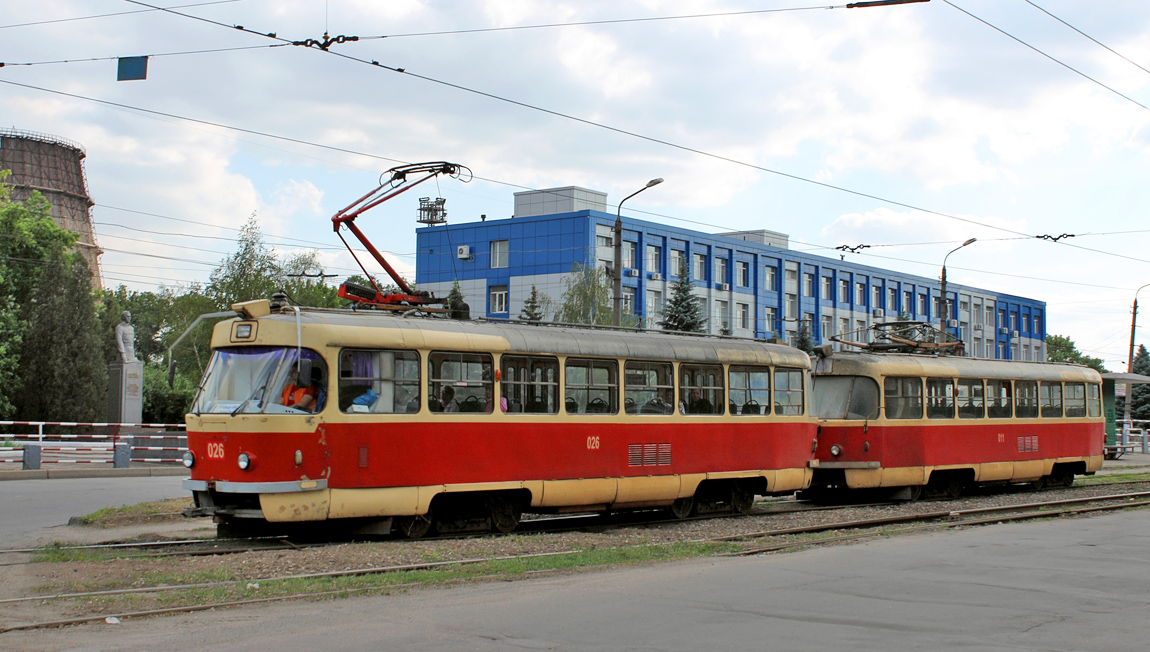 Кривой Рог, Tatra T3R.P № 026