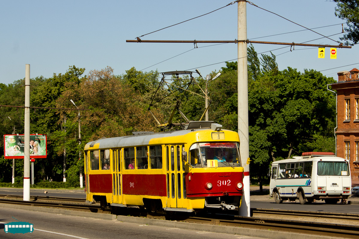 Курск, Tatra T3SU № 302