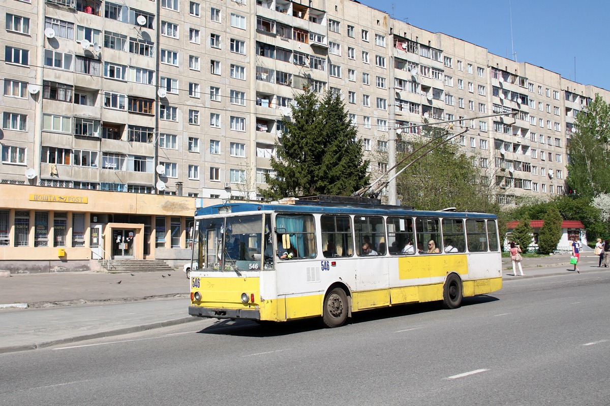 Львов, Škoda 14Tr89/6 № 546