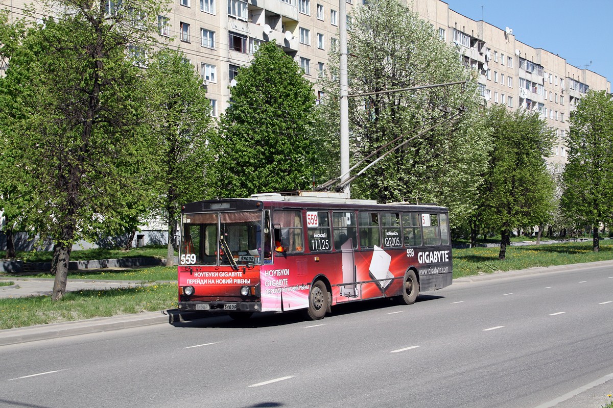 Львов, Škoda 14Tr89/6 № 559