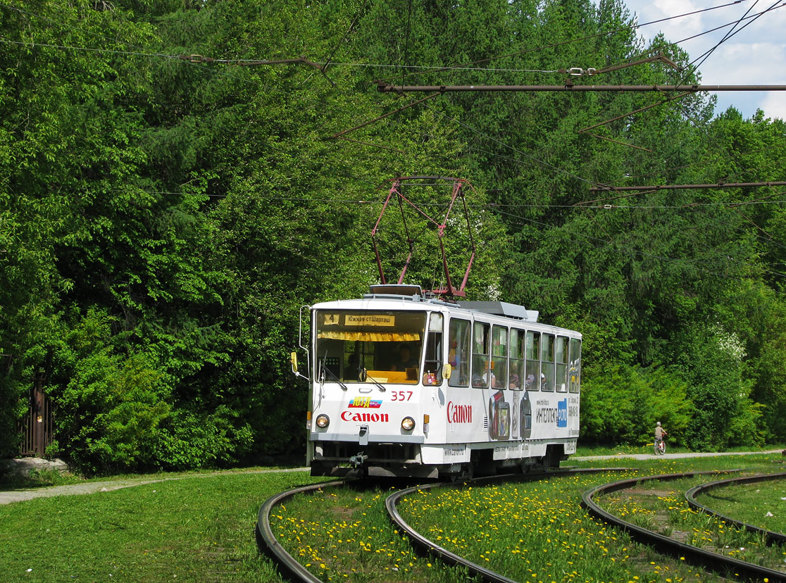 Yekaterinburg, Tatra T6B5SU # 357
