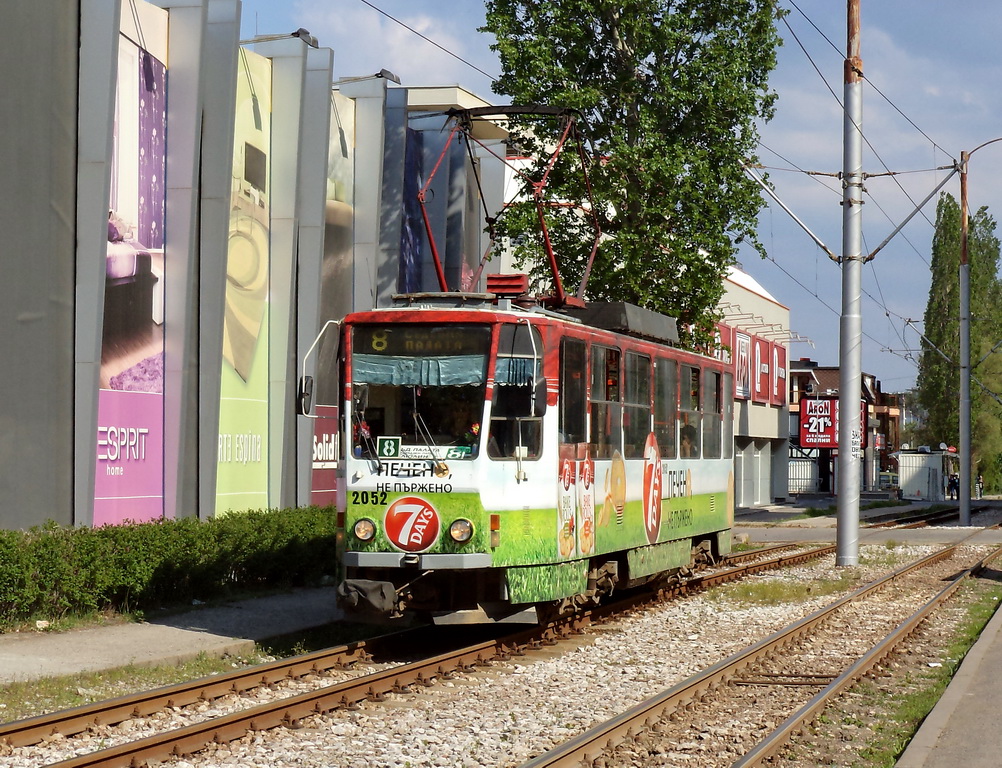 София, Tatra T6A2SF № 2052
