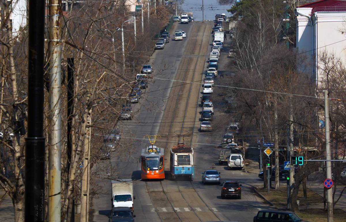 Khabarovsk — Electric Transport Lines and Infrastructure