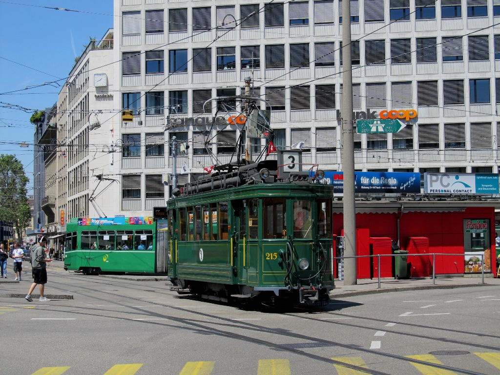 Базель, SIG/BBC Ce 2/2 № 215