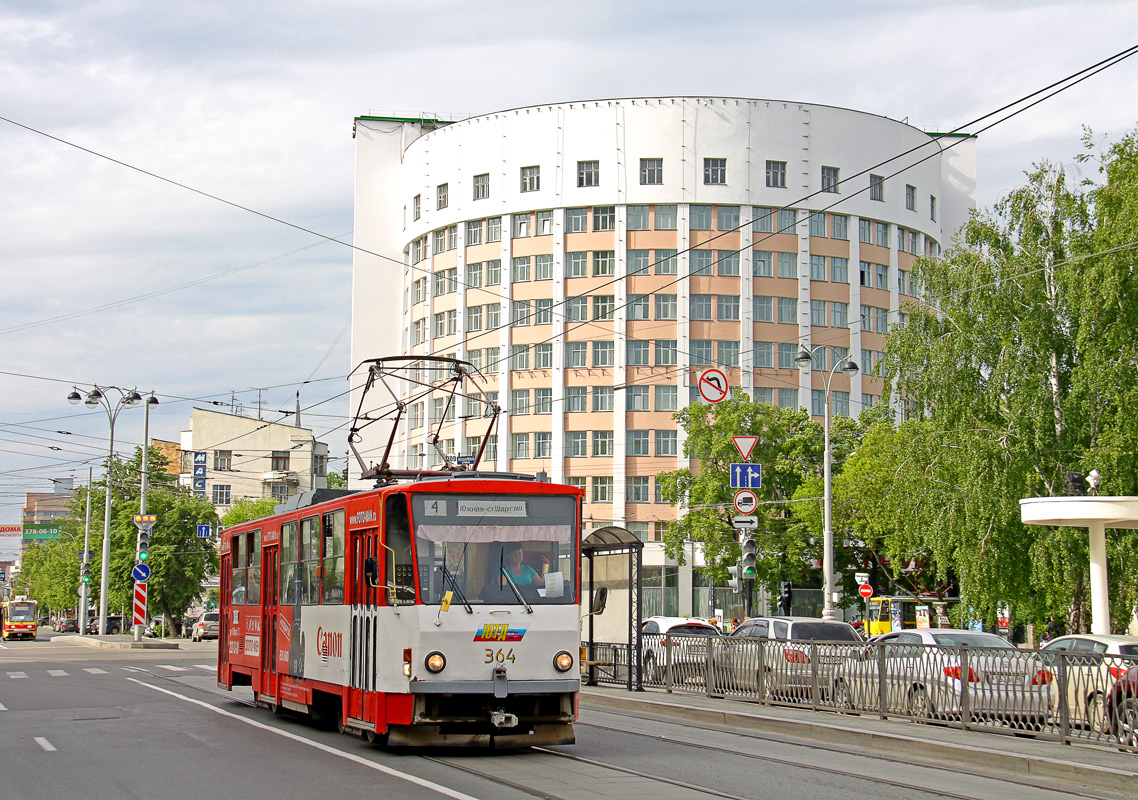 Екатеринбург, Tatra T6B5SU № 364