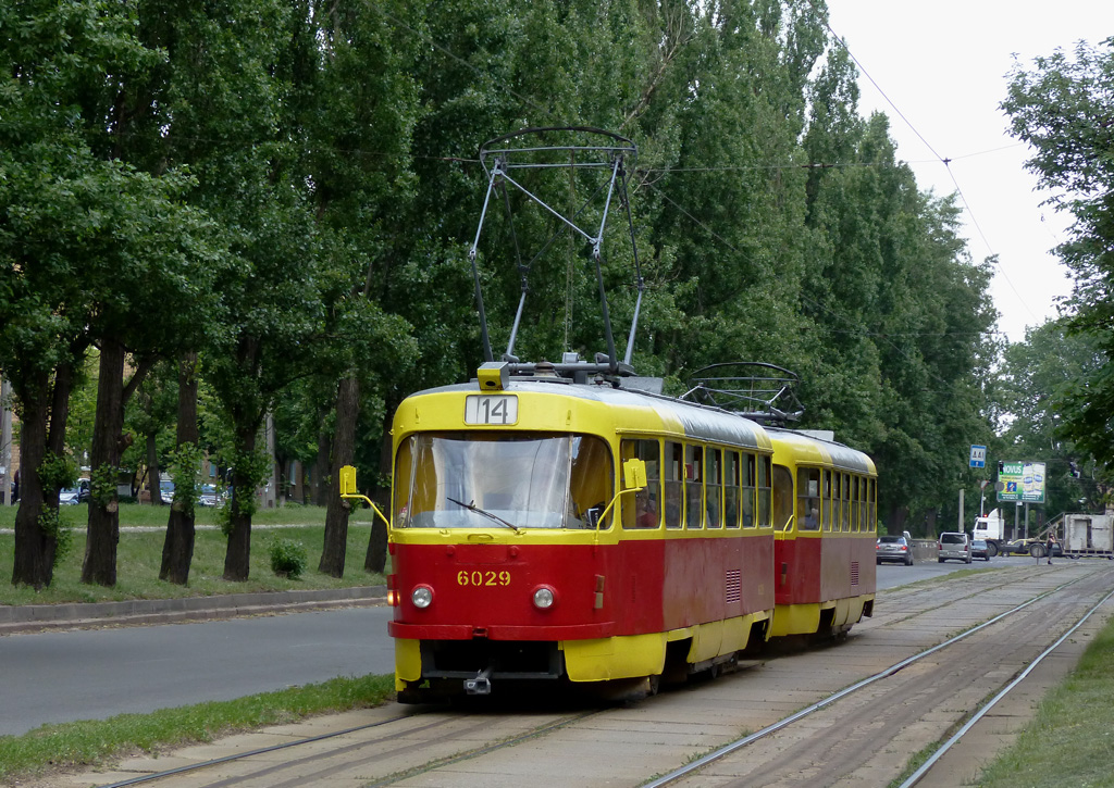 Киев, Tatra T3SU № 6029