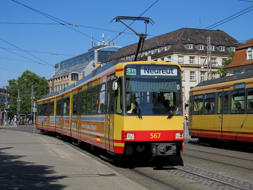 Карлсруе, Duewag GT8-80C № 867