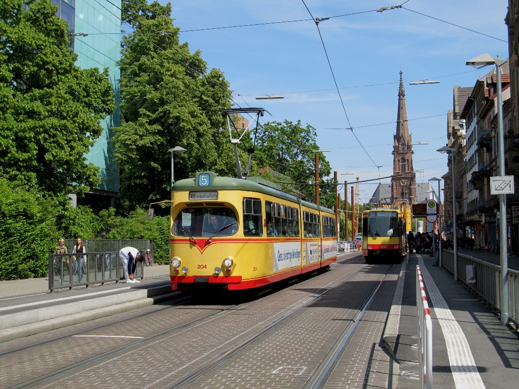 Карлсруэ, Waggon-Union GT8 № 204