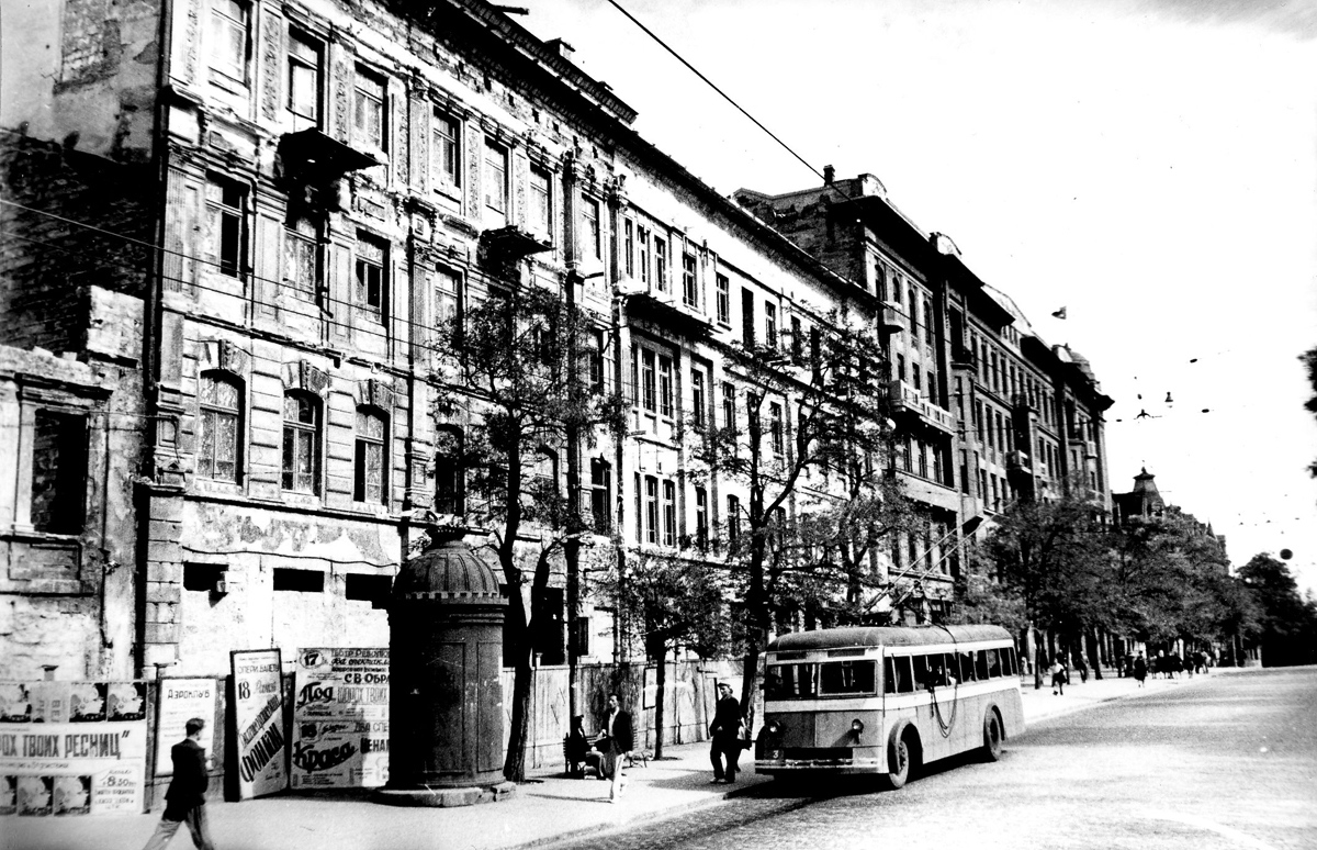 ოდესა, YaTB-4 № 3; ოდესა — Old Photos: Trolleybus