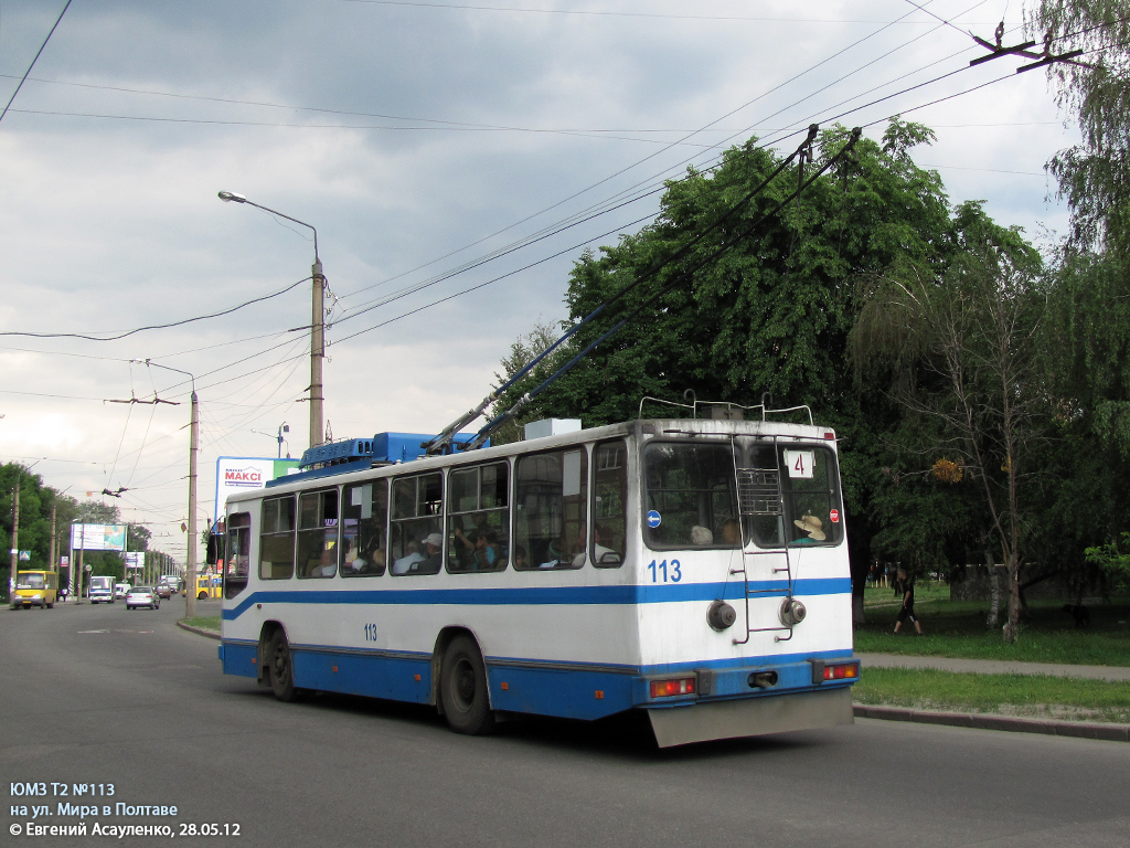 Полтава, ЮМЗ Т2 № 113