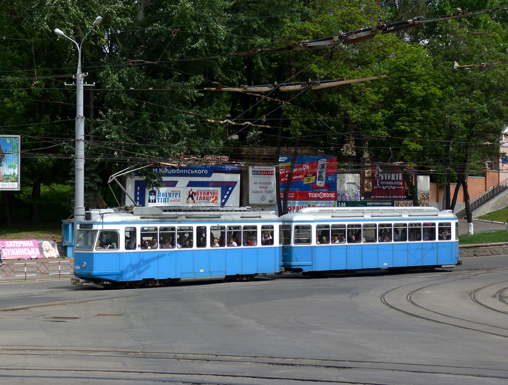 Винница, SWS/MFO Be 4/4 "Karpfen" № 235; Винница, SIG B4 "Karpfen" № 236