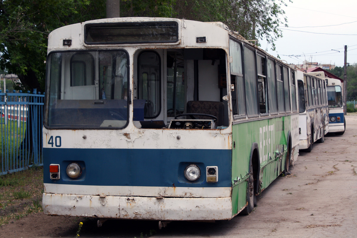 Самара, ЗиУ-682В-012 [В0А] № 40; Самара — Троллейбусное депо № 2