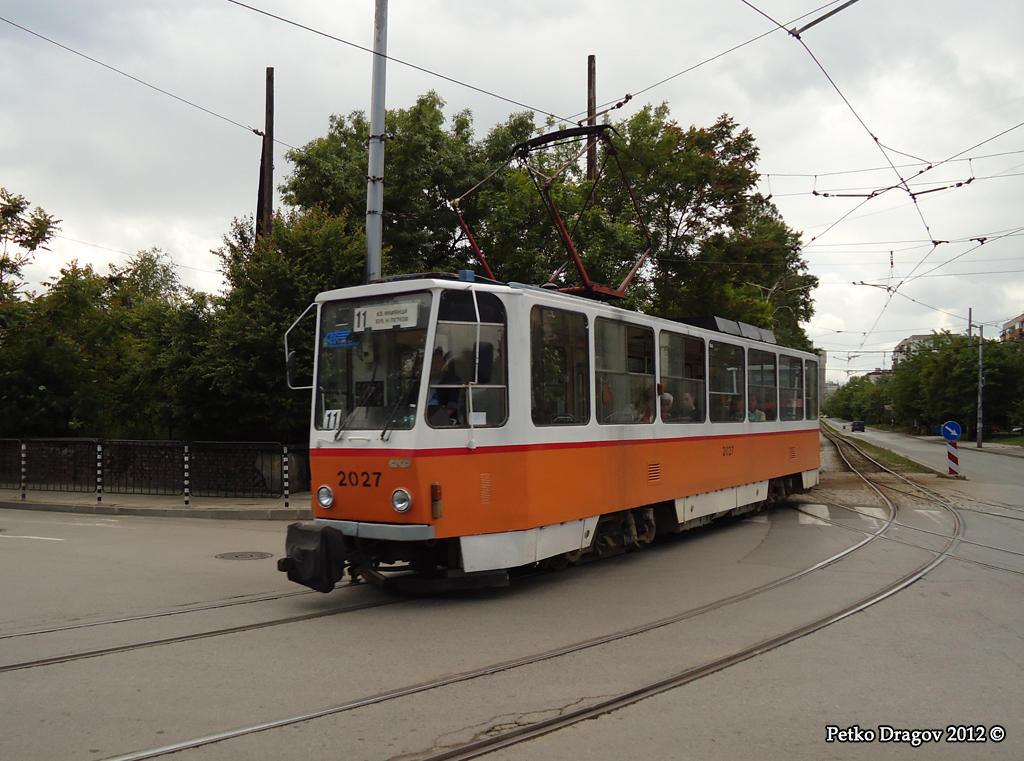 София, Tatra T6A2B № 2027