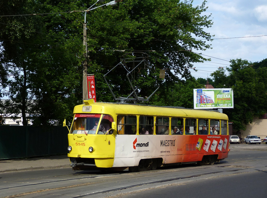 Киев, Tatra T3SU № 5945