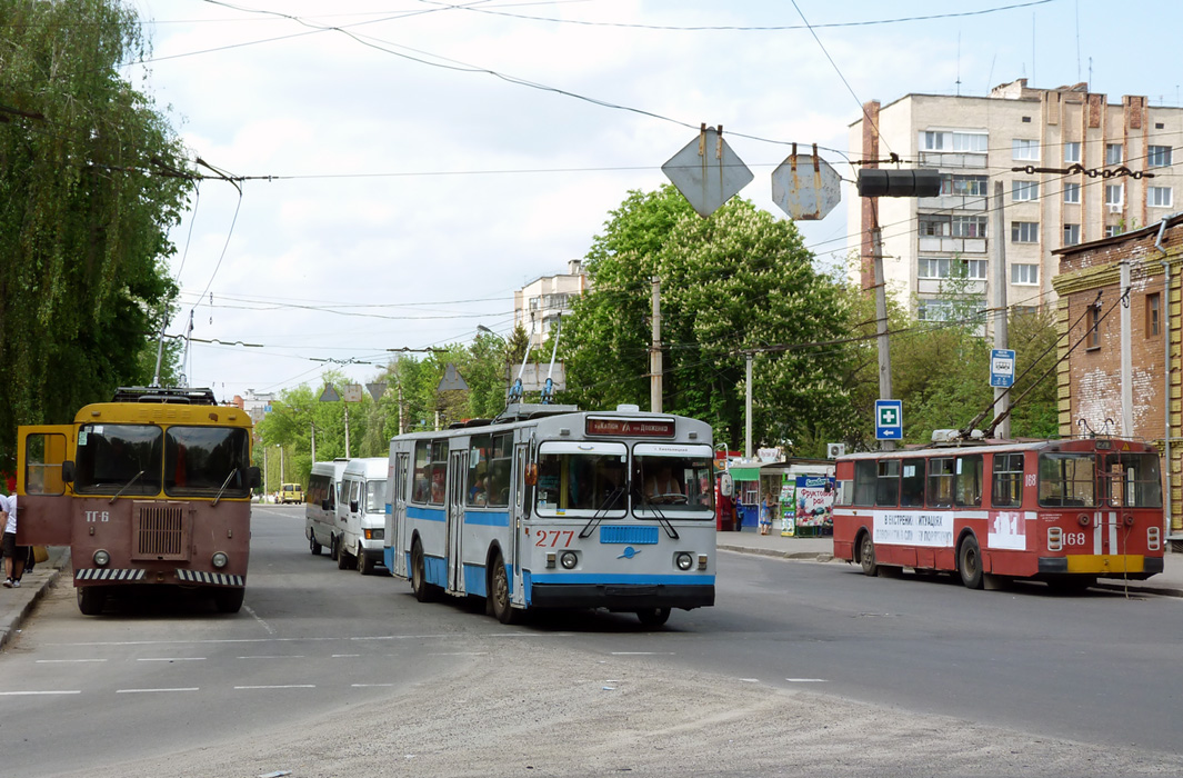 Хмельницкий, КТГ-1 № ТГ-6; Хмельницкий, ЗиУ-682Г [Г00] № 277