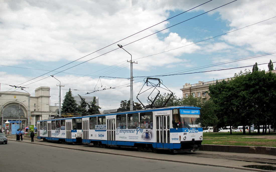 Dnipro, Tatra-Yug T6B5 № 3011