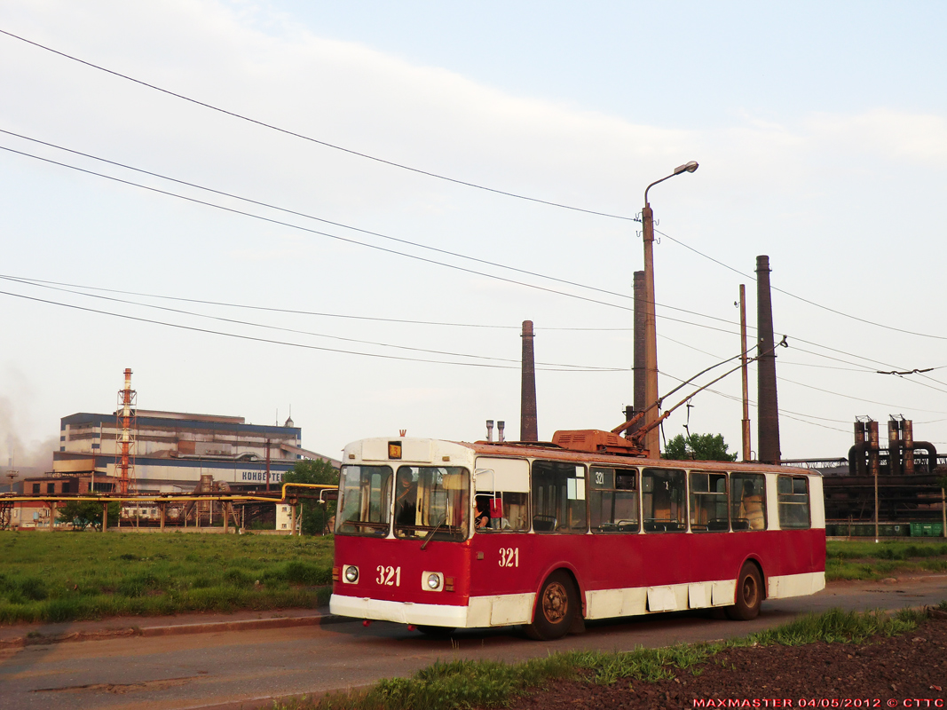 Алчевск, ЗиУ-682В [В00] № 321